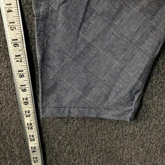 Alpha60 Women's Size XXS Blue High Rise Straight Leg Cropped Lagenlook Pants - Picture 9 of 10